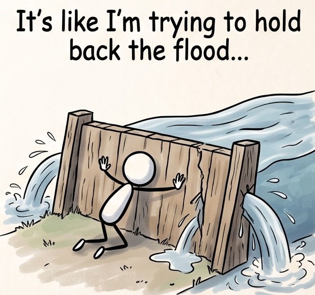 Rebuilding Life Challenges illustration